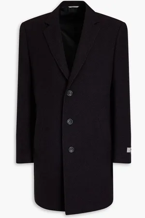CANALI Mantel aus Jacquard aus einer Woll-Kaschmirmischung - - IT 52