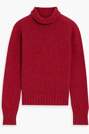 &Daughter Rollkragenpullover aus Wolle - Rot - M