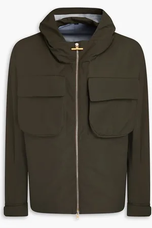 Dunhill Kapuzenjacke aus Shell - Grün - XL