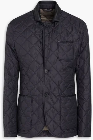 Dunhill Jacke aus gestepptem Shell - - S