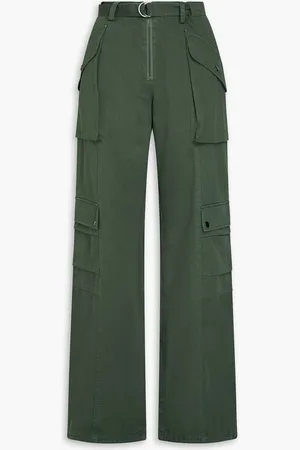 Holzweiler Cargohose aus Baumwoll-Twill - Grün - XL