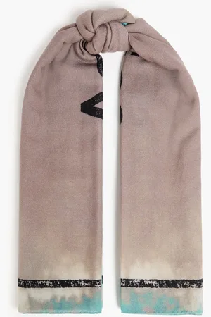 Acne Studios Wollschal mit Batikmuster - - OneSize
