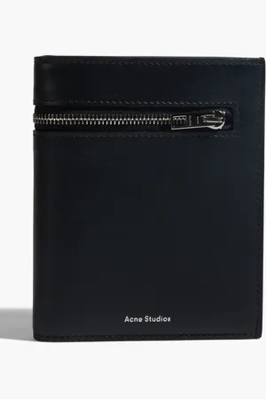 Acne Studios Portemonnaie aus Leder mit Reißverschlussdetails - - OneSize