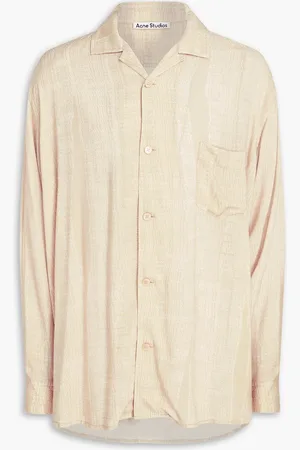 Acne Studios Bedrucktes Hemd aus Webstoff - Neutral - IT 48