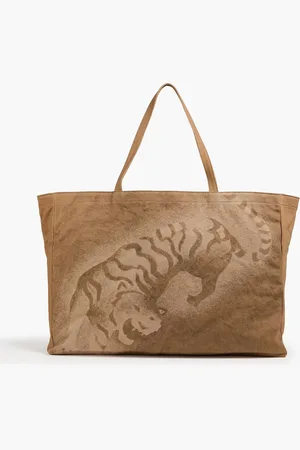 Acne Studios Tote Bag aus Baumwoll-Twill mit Print - Neutral - OneSize