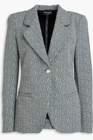 Emporio Armani Blazer aus Jacquard - - IT 42
