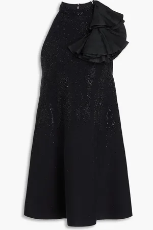 Emporio Armani Mini-Strickkleid mit Kristallverzierung - - IT 44