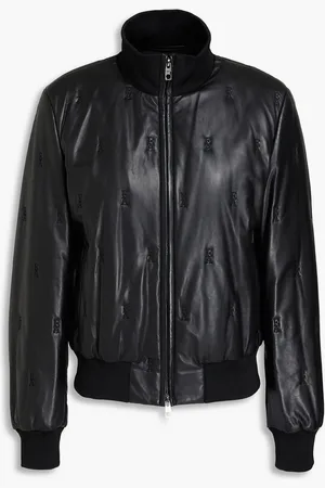 Emporio Armani Bomberjacke aus Leder - - IT 40