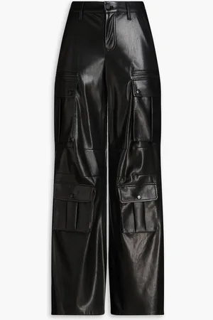 ALICE+OLIVIA Alice Olivia - Joette faux leather cargo pants - - US 0