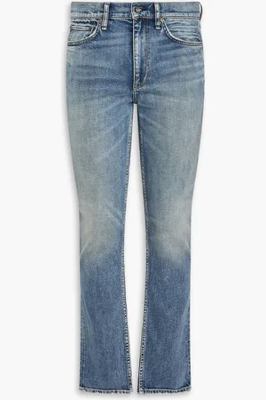 RAG&BONE Fit 2 Authentic Jeans aus Stretch-Denim mit Sitzfalten - Blau - 28W/ 32L