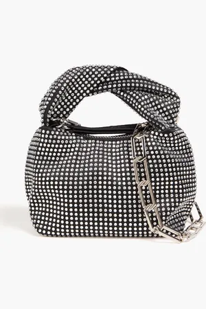 STINE GOYA Ziggy Tote Bag aus Kunstleder mit Kristallverzierung und Twist-Detail - - OneSize