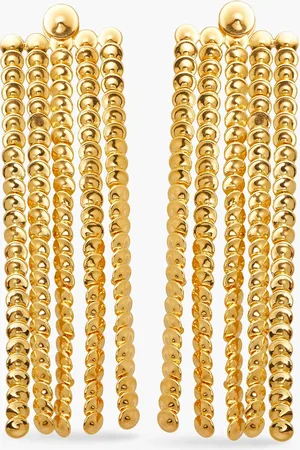 ZIMMERMANN Goldfarbene Ohrringe mit Fransen - Metallic - OneSize