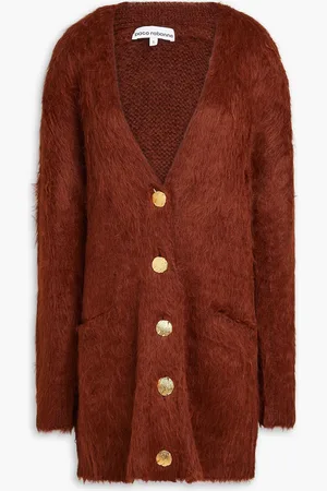 Paco rabanne Cardigan aus gebürstetem Strick - - S