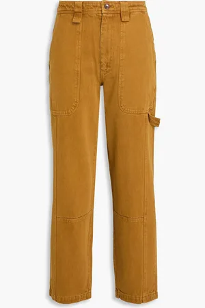 ALEX MILL Phoebe hoch sitzende Karottenjeans - Braun - US 4