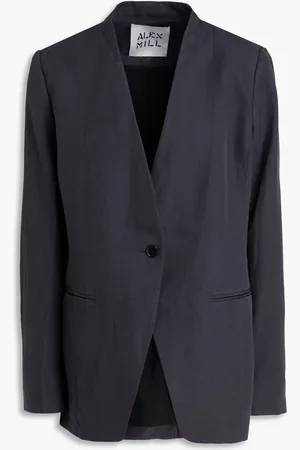 ALEX MILL Janine Blazer aus Twill - Grau - XL