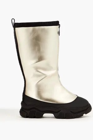Goldbergh Schneestiefel aus beschichtetem Neopren mit Metallic-Effekt - Metallic - EU 38