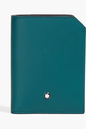 Montblanc Kartenetui aus Leder - Blau - OneSize