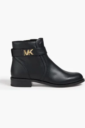 Michael Kors بوت بطول الكاحل "جيلي" من جلد صناعي بملمس نافر - - US 7