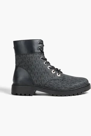 Michael Kors Alistair Ankle Boots aus Kunstnarbenleder mit Print - - US 6