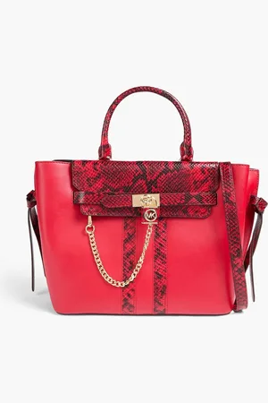 Michael Kors Tote Bag aus Leder mit Schlangeneffekt - - OneSize