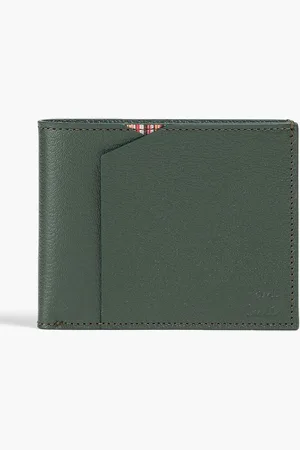 Paul Smith Portemonnaie aus Narbenleder - Grün - OneSize