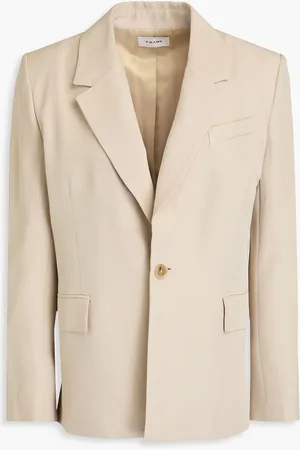 Frame Blazer aus Crêpe - Neutral - US 8
