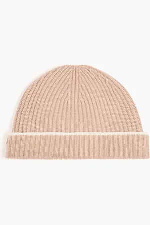 Arch4 Elm Beanie aus geripptem Kaschmir - Neutral - ONESIZE