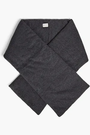 Loulou Studio Holt Schal aus Kaschmir - Grau - ONESIZE