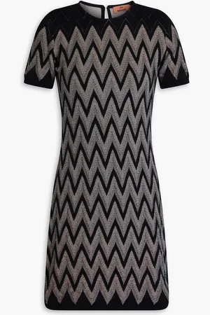 Missoni Minikleid aus Jacquard-Strick aus einer Baumwollmischung - - IT 44