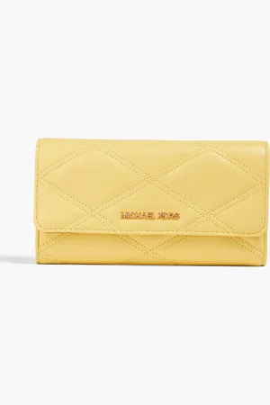Michael Kors Jet Set Portemonnaie aus gestepptem Kunstleder - - OneSize