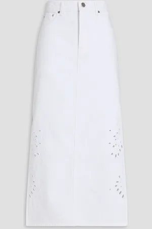 Derek Lam Violet Midirock aus Denim - - 27