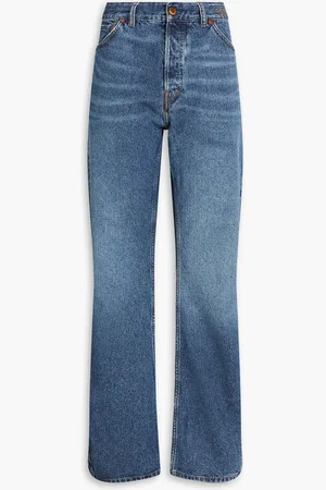 Chloé Hoch sitzende Jeans mit geradem Bein - Blau - 29W/ 29L