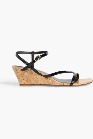 Stuart Weitzman Oasis 50 Wedges aus Lackleder - - EU 38.5