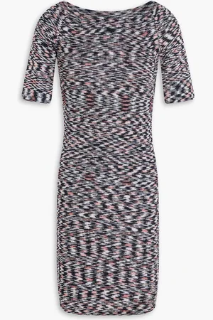 Missoni Mini-Strickkleid in Space-Dye-Optik - Blau - IT 46