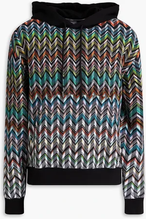 Missoni Hoodie aus Häkelstrick aus einer Baumwollmischung - - M