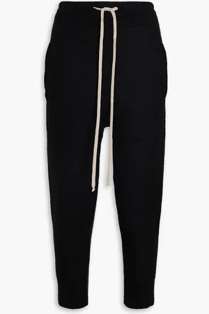 Rick Owens Cropped Track Pants aus Kaschmir - - S