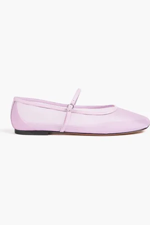 3.1 Phillip Lim ID Mary-Jane-Ballerinas aus Mesh - Lila - EU 36