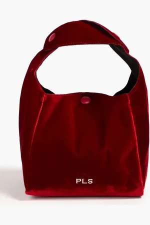 Serafini Tote Bag aus Samt - Rot - OneSize