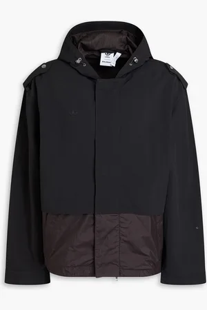adidas Zweifarbige Kapuzenjacke aus Shell - - S