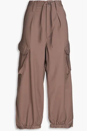 Y-3 Cargohose aus Twill aus einer Wollmischung - Neutral - S