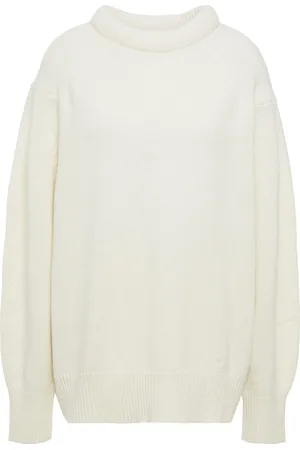 Loulou Studio Pullover aus einer Woll-Kaschmirmischung - Weiß - L