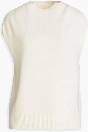 Loulou Studio Sagar Pullover aus einer Woll-Kaschmirmischung - Weiß - L