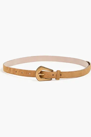 Brunello Cucinelli Gürtel aus Veloursleder - Braun - M