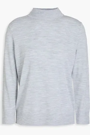 THEORY Pullover aus einer Wollmischung - Grau - XS
