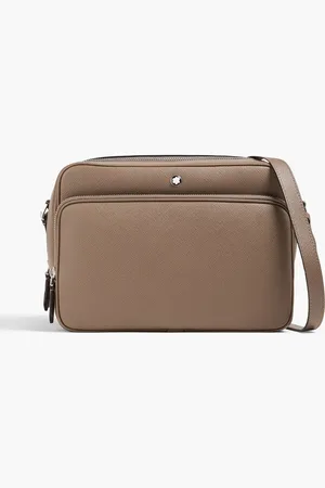 Montblanc Schultertasche aus strukturiertem Leder - Neutral - OneSize