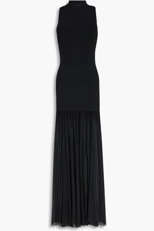 Nicholas Maxikleid aus Pointelle-Strick - - XL