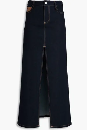 ALICE+OLIVIA Alice Olivia - Maxirock aus Denim - Blau - 26