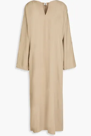 By Malene Birger Cais Midikleid aus Twill - Neutral - DE 36