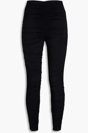 Alexander Wang Leggings aus Stretch-Jersey mit Raffungen - - L