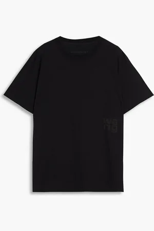 Alexander Wang T-Shirt aus Baumwoll-Jersey mit Logoprint - - XS